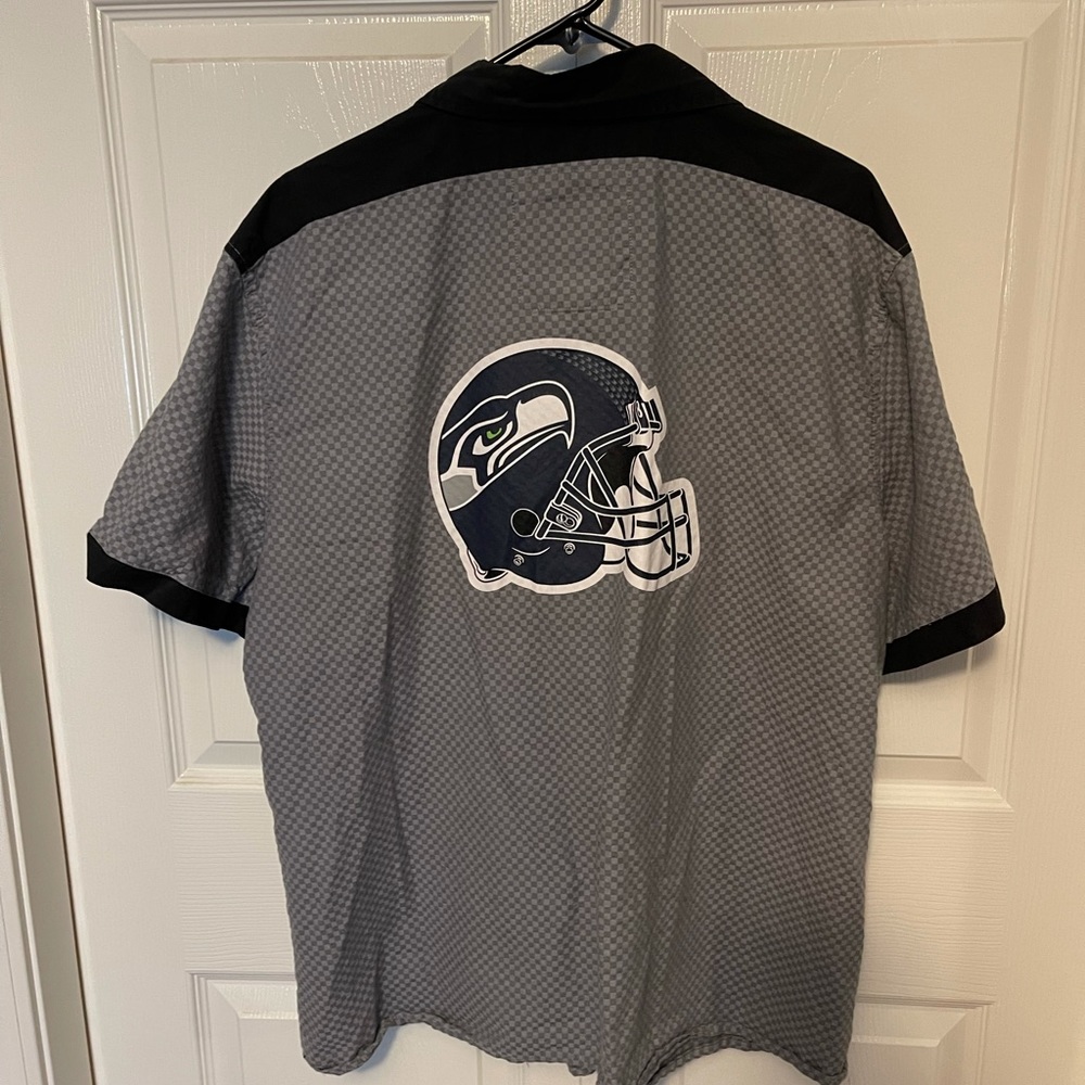 Seattle Seahawks button up shirt